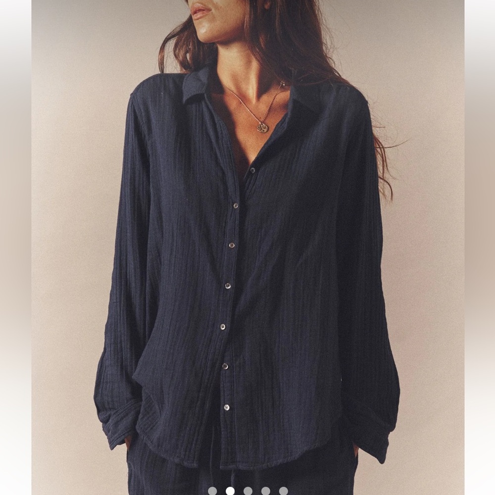 Xirena Gauzy Cotton Scout Shirt